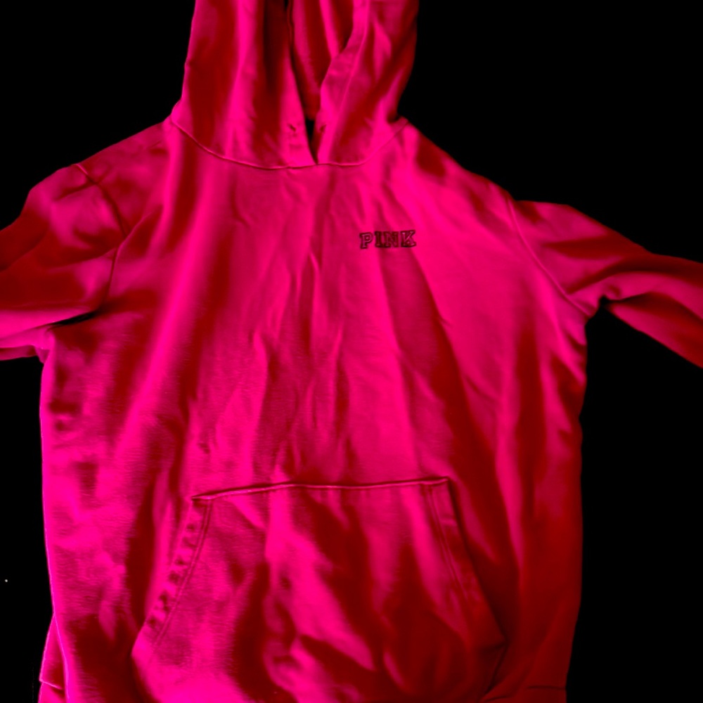 Pink hoodie